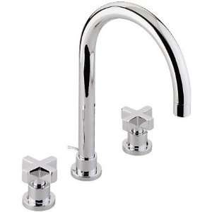   Modern Widespread Lavatory Faucet w/Pop Up And Cros: Home Improvement