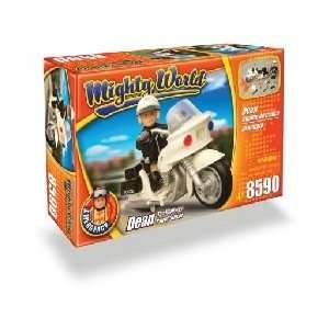  Dean The Highway Police Officer Mighty World Toy: Toys 