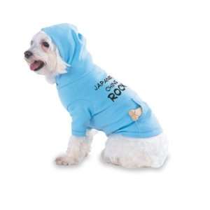  Japanese Chins Rock Hooded (Hoody) T Shirt with pocket for 