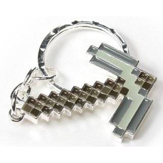 Minecraft Pickaxe Keychain
