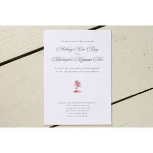  Traditional Icon Wedding Invitations by The Happy 
