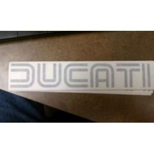   OLD STYLE LETTERING DECAL 9 INCH LONG SUPERBIKE 