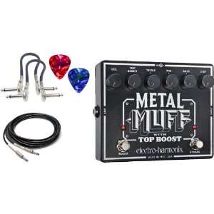  Electro Harmonix Metal Muff Distortion Pedal with Boosting 