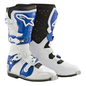   Tech 8 Light Boots, White/Blue, Size 11 2011011 27 11 Automotive