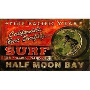  Vintage Beach Signs   Surf Shop   Half Moon Bay: Home 