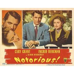  Notorious Movie Poster (11 x 14 Inches   28cm x 36cm 
