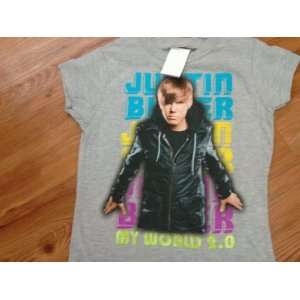  Justin Bieber My World 2.0 T shirt 
