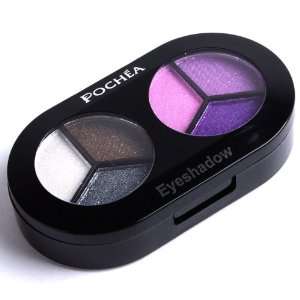  LY 6 Colors Pro Makeup Glossy Eye Shadow Palette B0331 