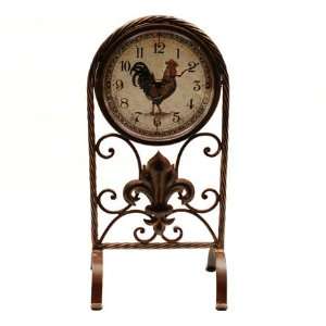  Analog Table top Rooster Clock
