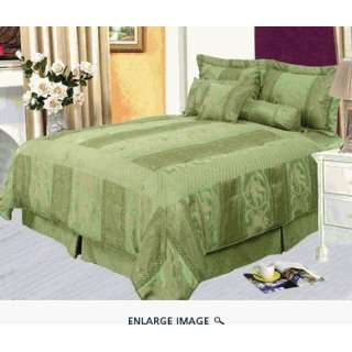   Jacquard (1000TC Egyptian cotton Sheet Set) Luxurious Comforter Set