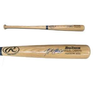    Miguel Cabrera Autographed Big Stick Bat Sports Collectibles