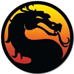  Mortal Kombat fighting game sticker decal 4 x 4 
