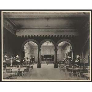  Reading room,Carnegie Library,Music Hall,PA,c1890