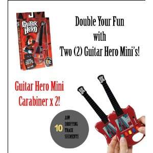  Double Guitar Hero Mini Carabiner (BFI #: 1682): Toys 