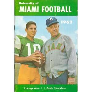  1962 Miami Hurricanes Football Media Guide: Sports 