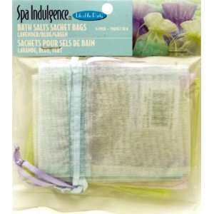    Spa Indulgence Bath Salts Sachet Bags   3 colors: Home & Kitchen