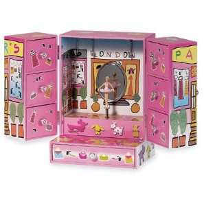  Paris London Musical Jewelry Chest Toys & Games