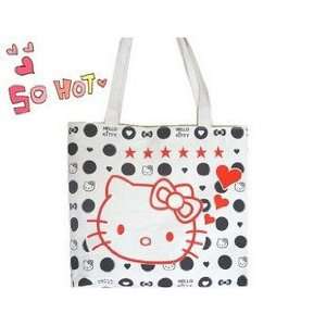   Kitty Travel Handbag Canvas Purse Tote Bag 16/40cm: Everything Else