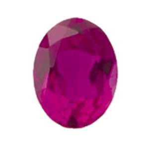  Lab Grown Ruby   8 x 6mm Arts, Crafts & Sewing