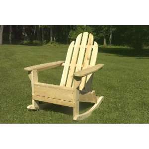 Traditional Adirondack Rocker 