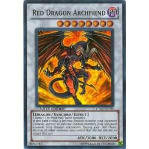  YuGiOh 5Ds Collectible Tin Single Card Red Dragon Archfiend 