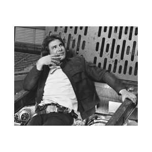  Star Wars Han Solo Black and White 8 x 10 Inch Print