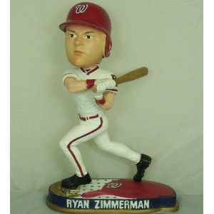 Ryan Zimmerman Washington Nationals MLB Helmet Base Bobblehead:  