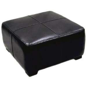  Belmont Full Leather Ottoman by Wholesale Interiors