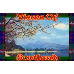   Fridge Magnet Sights of Scotland Loch Lomond and Ben Lomond From Luss