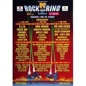  ROCK AM RING & IM PARK   Gesamtplakat 2005   CONCERT 