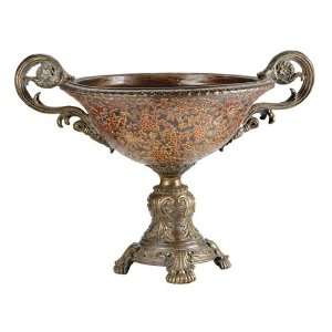  22 Hand Finished Rustic Victorian Style Floral Urn: Home 
