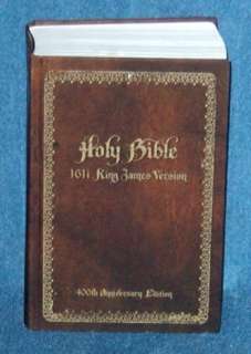 Holy Bible/1611 King james version/400th anniversary edition 