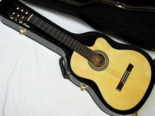 Aria AK 30CE classical electric guitar with Hard Shell case. This is a 