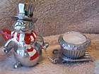 Lenox Yuletide Snowman Votive Cand