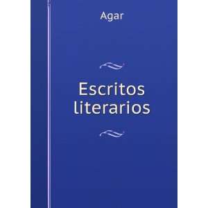  Escritos literarios Agar Books