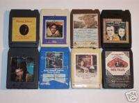 Lot of 8 COUNTRY 8 Tracks Jimmy Wakely; Faron Young etc  