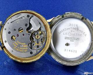 Mens LeCoultre Memovox Wrist Watch C.1950s  