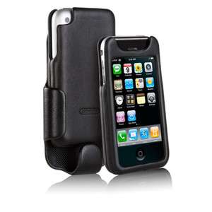CASE MATE LEATHER BELT CLIP POUCH FOR ATT IPHONE 3GS  