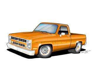 featuring a (81 87) Chevy C 10 Pickup Truck