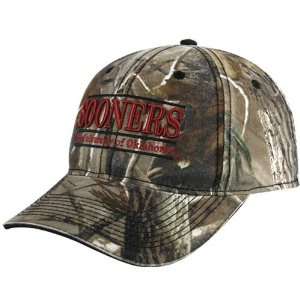  The Game Oklahoma Sooners Camo 3D Bar Hat Sports 