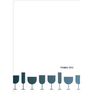  Thank You Card for Wine Toast Party Invitation: Health 