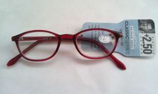 Classic Reading Glasses Dr.Dean Edell Reading eyewear+2.50  
