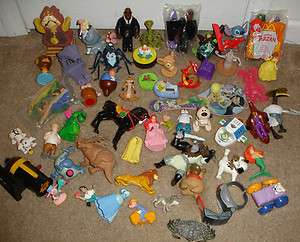   LOT 50+ Disney Happy Meal Toys PVC 90s 00s Lion King Ariel  