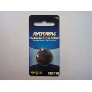  RAYOVAC CR2450 LITHIUM 3V BATTERY Electronics