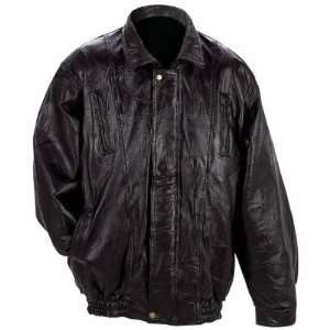  Genuine Top Grain Lambskin Leather Jacket (3X Large): Electronics