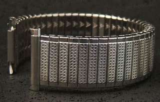 NOS Unused 20mm JB Champion Wide Stainless Steel 1960s Vintage Watch 