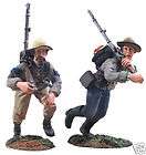 Man Confederate Infantry Charging Set Britains #31010 American Civil 