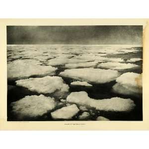   Ice Pack Amundsen Expedition   Original Photogravure