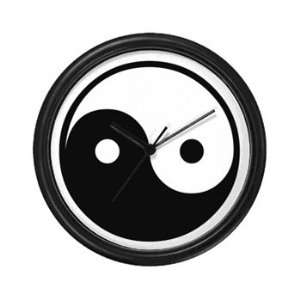  Yin and Yang Wall Clock 