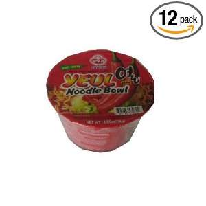 Ottogi America Instant Noodle Cup Ramen Yeul, 4.05 Ounce (Pack of 12)
